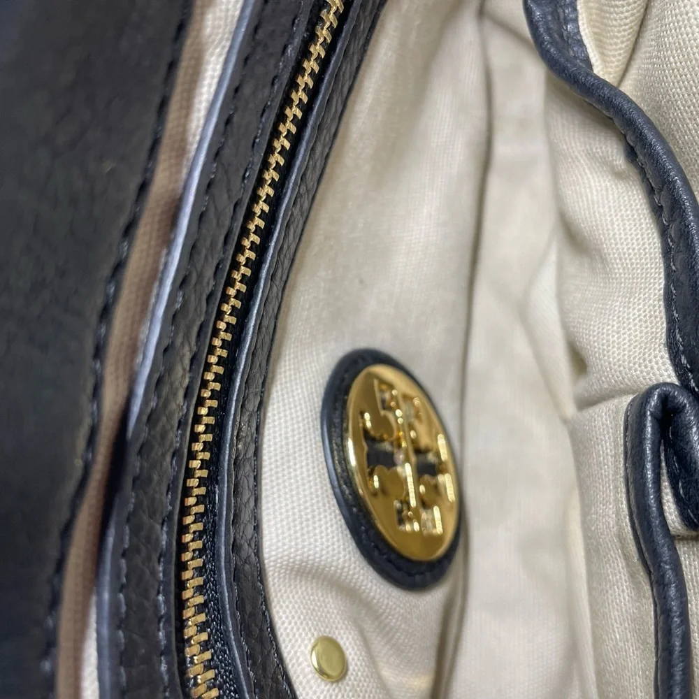 Tory Burch Black Leather Crossbody Bag